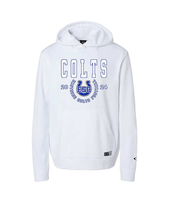 Eastside Colts Football Swoop - Oakley Performance Hoodie