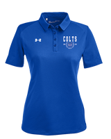 Eastside Colts Football Swoop - Under Armour Ladies Tech Polo