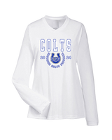 Eastside Colts Football Swoop - Womens Performance Longsleeve