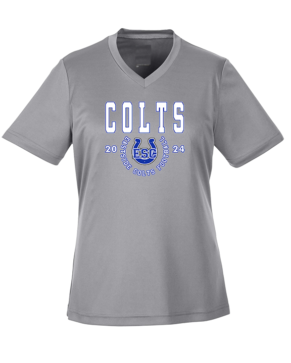 Eastside Colts Football Swoop - Womens Performance Shirt