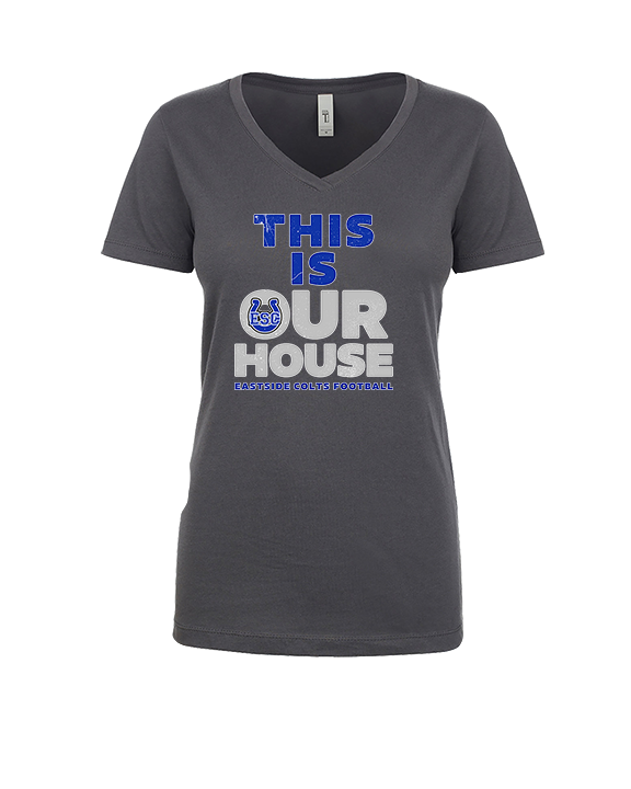 Eastside Colts Football TIOH - Womens Vneck