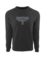 Edgewood HS Baseball Block - Crewneck Sweatshirt