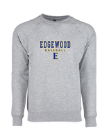 Edgewood HS Baseball Block - Crewneck Sweatshirt
