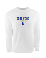 Edgewood HS Baseball Block - Crewneck Sweatshirt