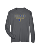 Edgewood HS Baseball Block - Performance Longsleeve