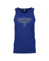 Edgewood HS Baseball Block - Tank Top
