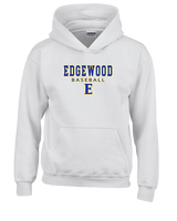 Edgewood HS Baseball Block - Unisex Hoodie