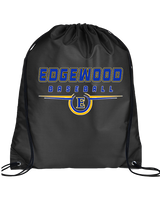 Edgewood HS Baseball Design - Drawstring Bag