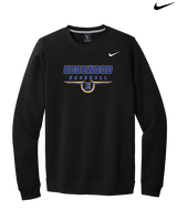Edgewood HS Baseball Design - Mens Nike Crewneck