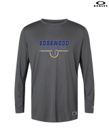 Edgewood HS Baseball Design - Mens Oakley Longsleeve
