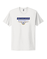 Edgewood HS Baseball Design - Mens Select Cotton T-Shirt