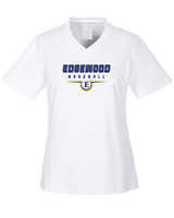 Edgewood HS Baseball Design - Womens Performance Shirt