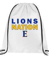 Edgewood HS Baseball Nation - Drawstring Bag