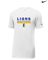 Edgewood HS Baseball Nation - Mens Nike Cotton Poly Tee