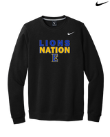 Edgewood HS Baseball Nation - Mens Nike Crewneck