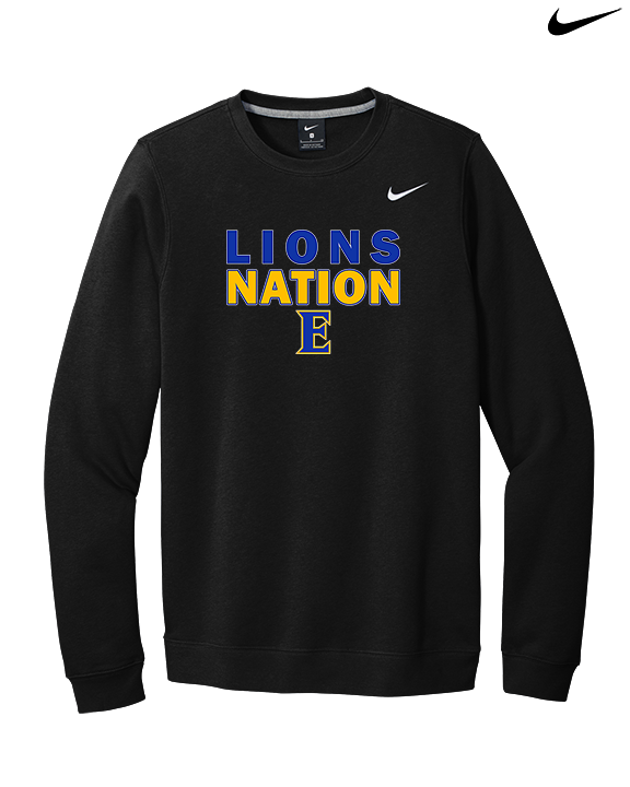 Edgewood HS Baseball Nation - Mens Nike Crewneck