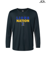 Edgewood HS Baseball Nation - Mens Oakley Longsleeve