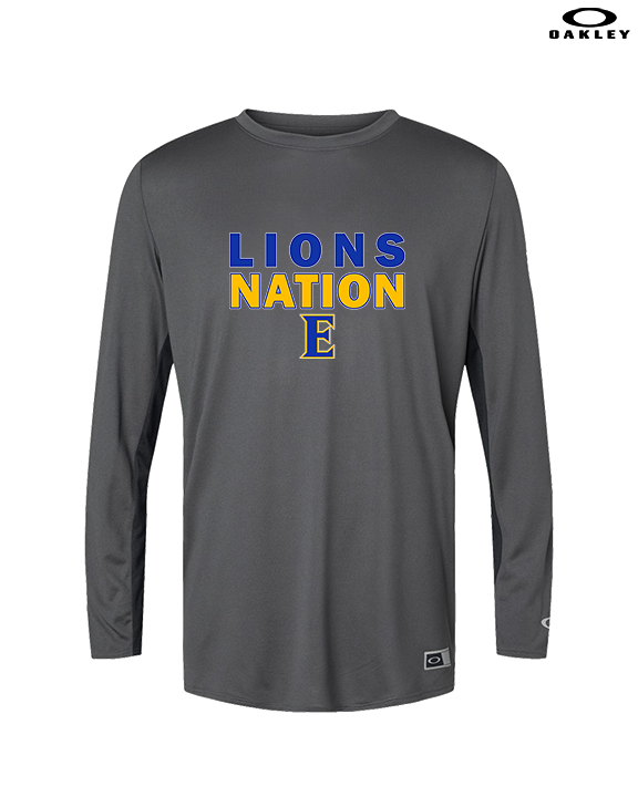 Edgewood HS Baseball Nation - Mens Oakley Longsleeve