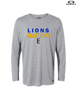 Edgewood HS Baseball Nation - Mens Oakley Longsleeve
