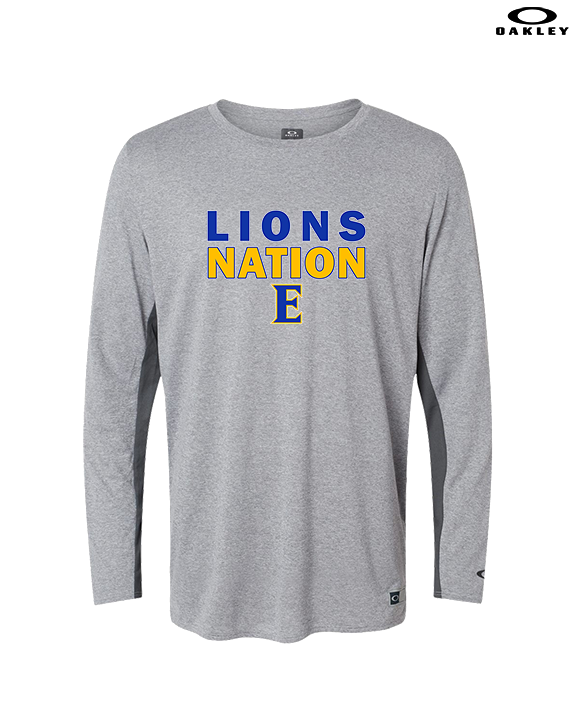 Edgewood HS Baseball Nation - Mens Oakley Longsleeve