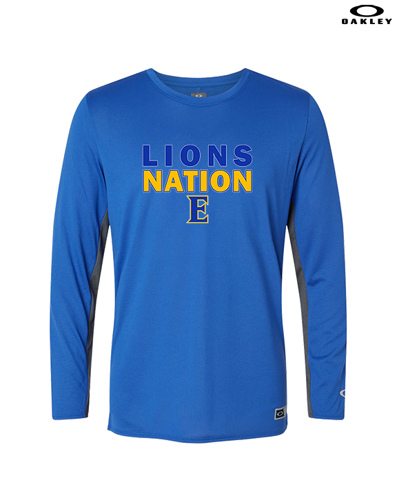 Edgewood HS Baseball Nation - Mens Oakley Longsleeve