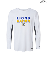Edgewood HS Baseball Nation - Mens Oakley Longsleeve