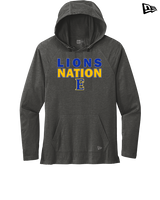 Edgewood HS Baseball Nation - New Era Tri-Blend Hoodie