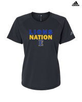 Edgewood HS Baseball Nation - Womens Adidas Performance Shirt