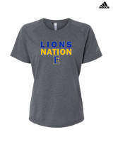 Edgewood HS Baseball Nation - Womens Adidas Performance Shirt