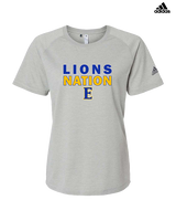 Edgewood HS Baseball Nation - Womens Adidas Performance Shirt