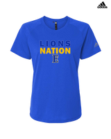 Edgewood HS Baseball Nation - Womens Adidas Performance Shirt