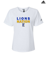 Edgewood HS Baseball Nation - Womens Adidas Performance Shirt