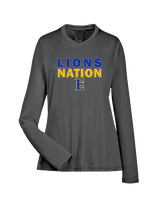 Edgewood HS Baseball Nation - Womens Performance Longsleeve
