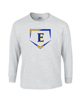 Edgewood HS Baseball Plate - Cotton Longsleeve