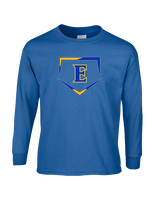 Edgewood HS Baseball Plate - Cotton Longsleeve