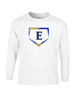 Edgewood HS Baseball Plate - Cotton Longsleeve