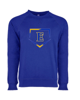 Edgewood HS Baseball Plate - Crewneck Sweatshirt