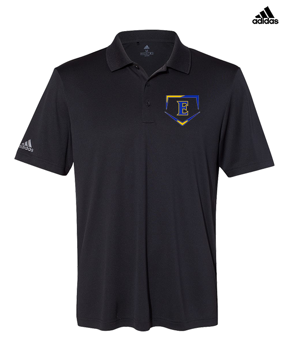Edgewood HS Baseball Plate - Mens Adidas Polo