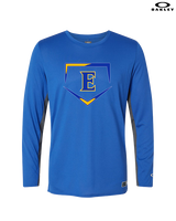 Edgewood HS Baseball Plate - Mens Oakley Longsleeve