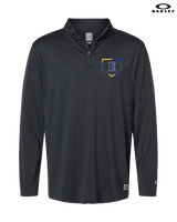 Edgewood HS Baseball Plate - Mens Oakley Quarter Zip