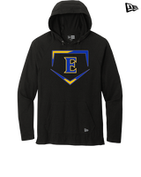 Edgewood HS Baseball Plate - New Era Tri-Blend Hoodie