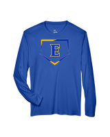 Edgewood HS Baseball Plate - Performance Longsleeve