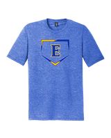 Edgewood HS Baseball Plate - Tri-Blend Shirt
