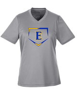 Edgewood HS Baseball Plate - Womens Performance Shirt