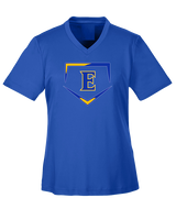 Edgewood HS Baseball Plate - Womens Performance Shirt