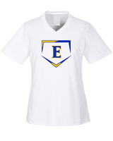 Edgewood HS Baseball Plate - Womens Performance Shirt