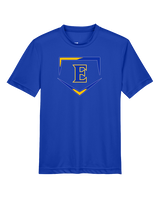 Edgewood HS Baseball Plate - Youth Performance Shirt