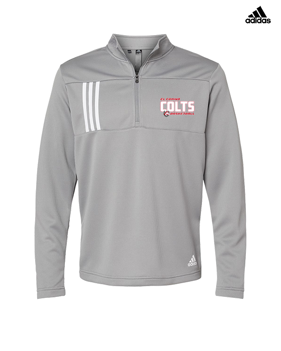 El Camino HS Boys Basketball Bold - Mens Adidas Quarter Zip