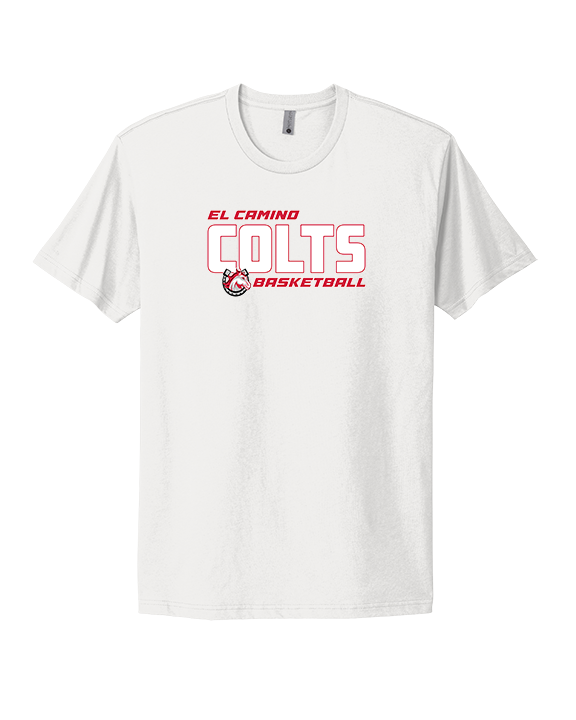 El Camino HS Boys Basketball Bold - Mens Select Cotton T-Shirt