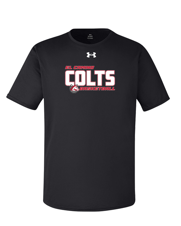 El Camino HS Boys Basketball Bold - Under Armour Mens Team Tech T-Shirt